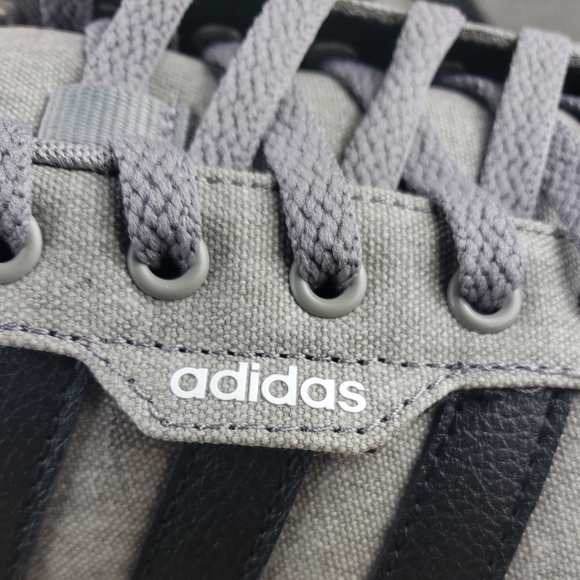 adidas Daily 3.0 Men\'s Skateboarding  Casual Shoes Dove Grey Black White main image 4